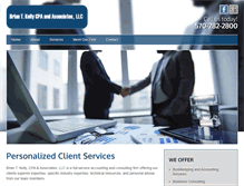 Tablet Screenshot of briankellycpa.com